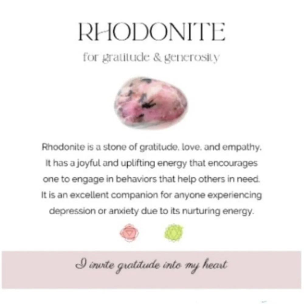 Rhodonite Gemstone Jewelry 925 Sterling Silver Handmade Ring